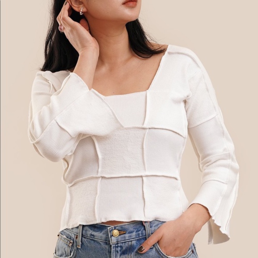 323 Quilted Patchwork Top